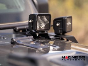 Jeep Gladiator LED Pod Light Mount - A-Pillar - Dual